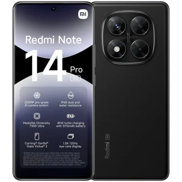 Xiaomi Redmi Note 14 Pro 5G 8/256GB